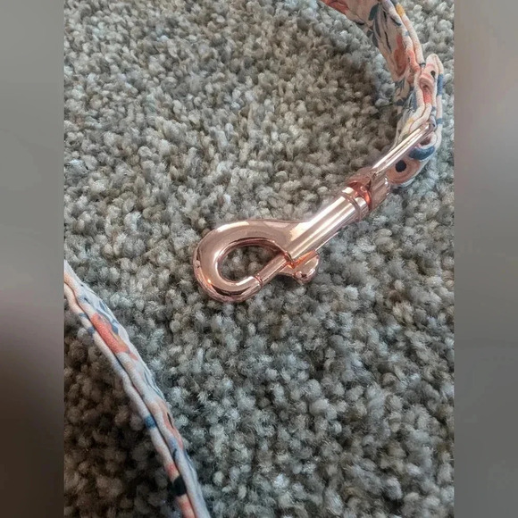🎈3/$15🎈New 5ft/60inch pet leash dog cat pink floral - Picture 4 of 6